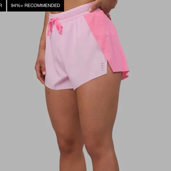 LSKD Accelerate 3” High-Rise Running Short in Candy Pink Marshmallow (size S) - Picture 8 of 14